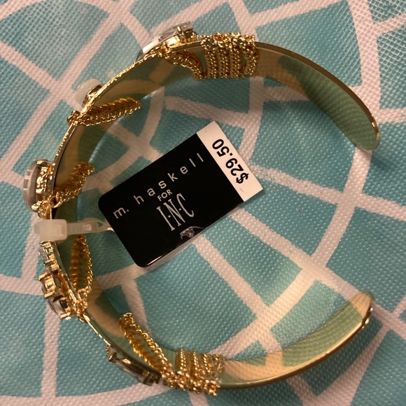 💛TODAY***$10***NWT M. Haskell for INC bangle bracelet. - Picture 3 of 4